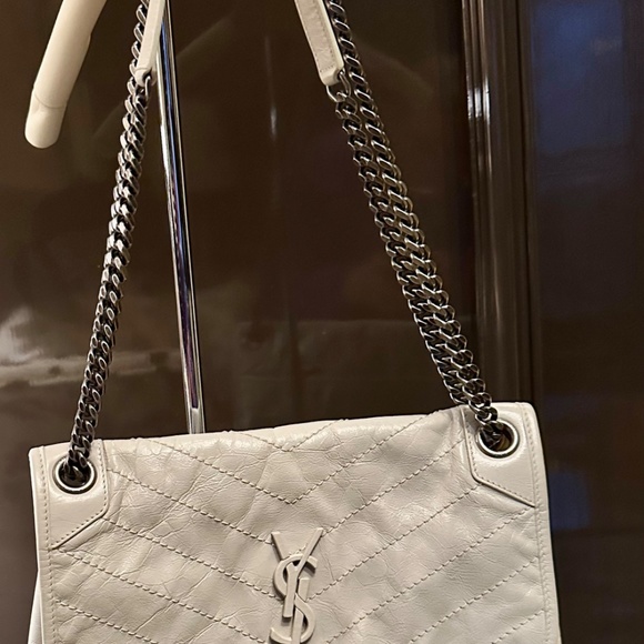 Saint Laurent YSL Medium Niki bag in "Blanc" Vintage Leather/MINT CONDITION! - Picture 3 of 16
